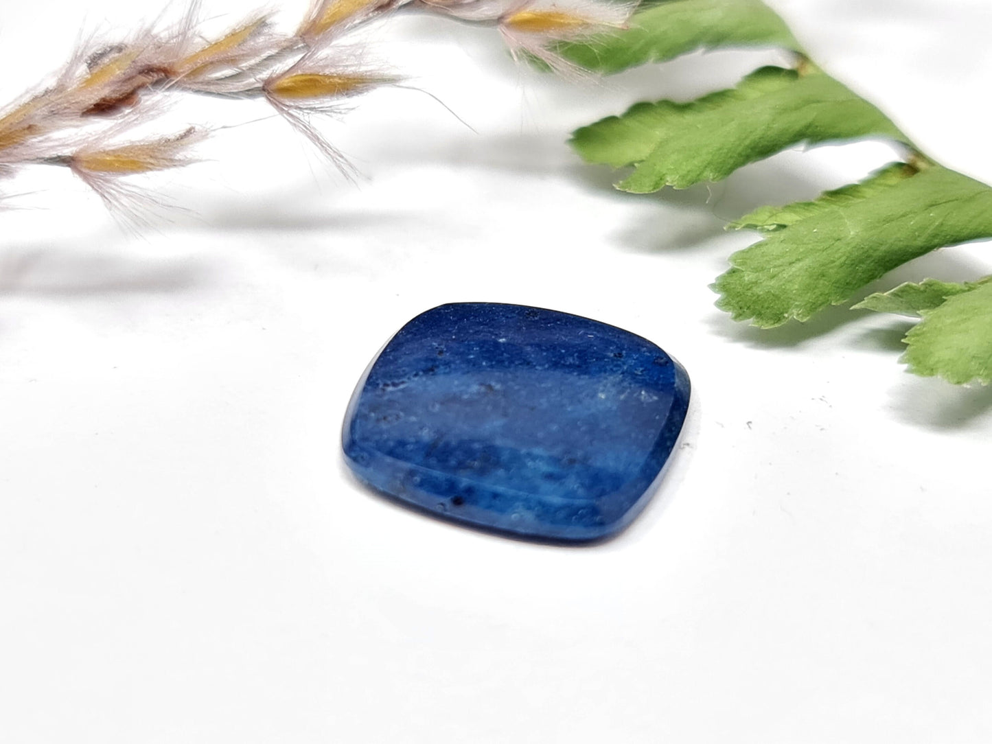 Lapis Lazuli Siegelring Stein 11x11mm blau 2,79ct