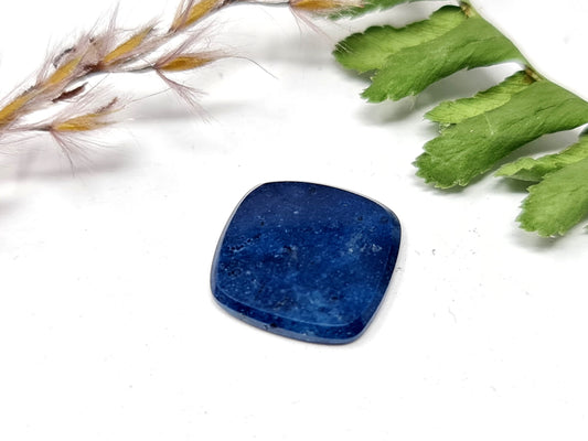 Lapis Lazuli Siegelring Stein 11x11mm blau 2,79ct