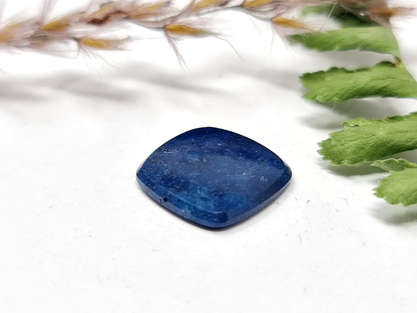 Lapis Lazuli Siegelring Stein 11x11mm blau 2,79ct