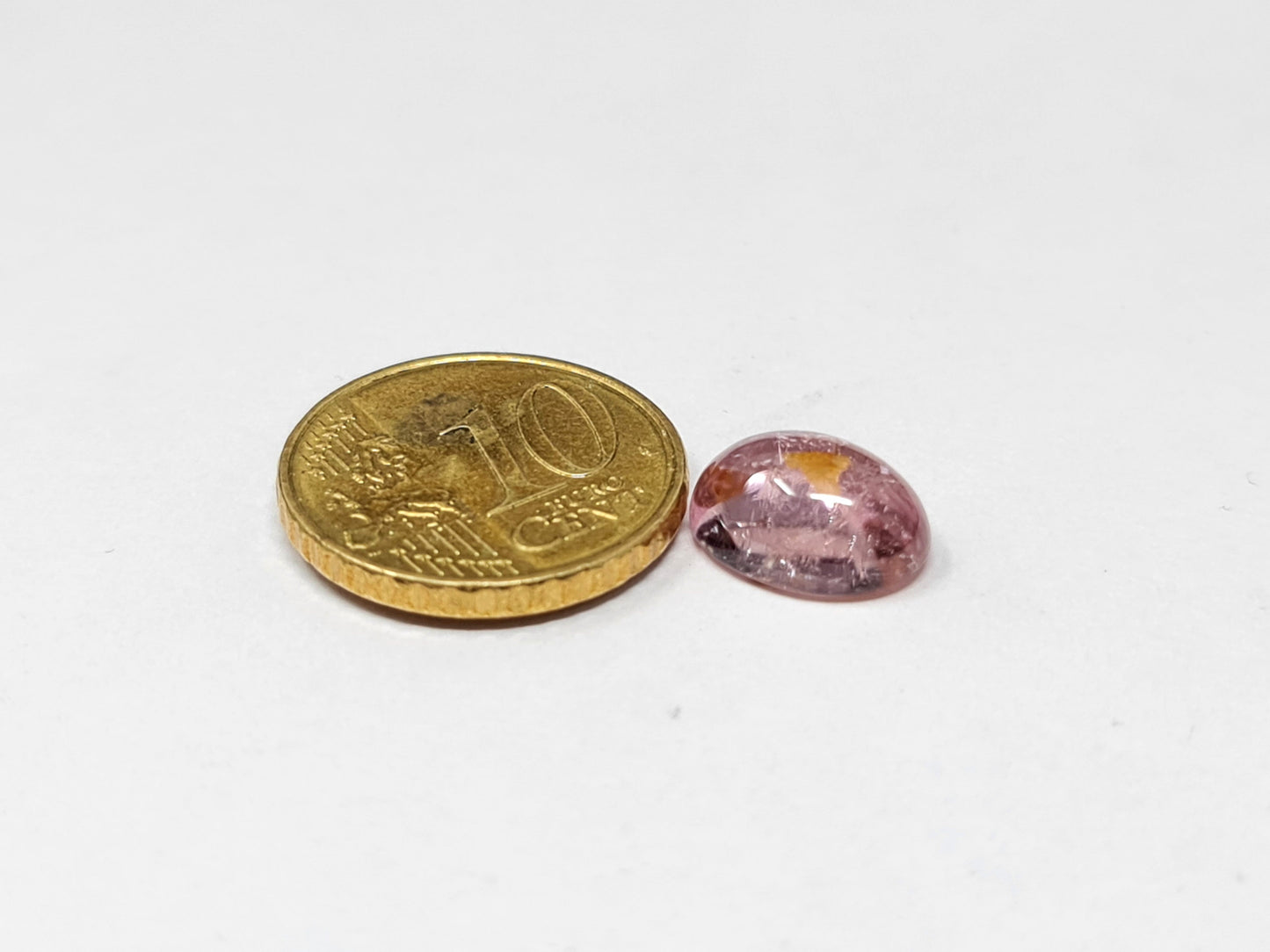 Nr.138 Rosa Turmalin Cabochon oval 11,8x8,12mm  4,82ct