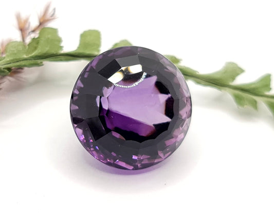 Amethyst rund facettiert 19,5mm 34,27ct (Nr.451)